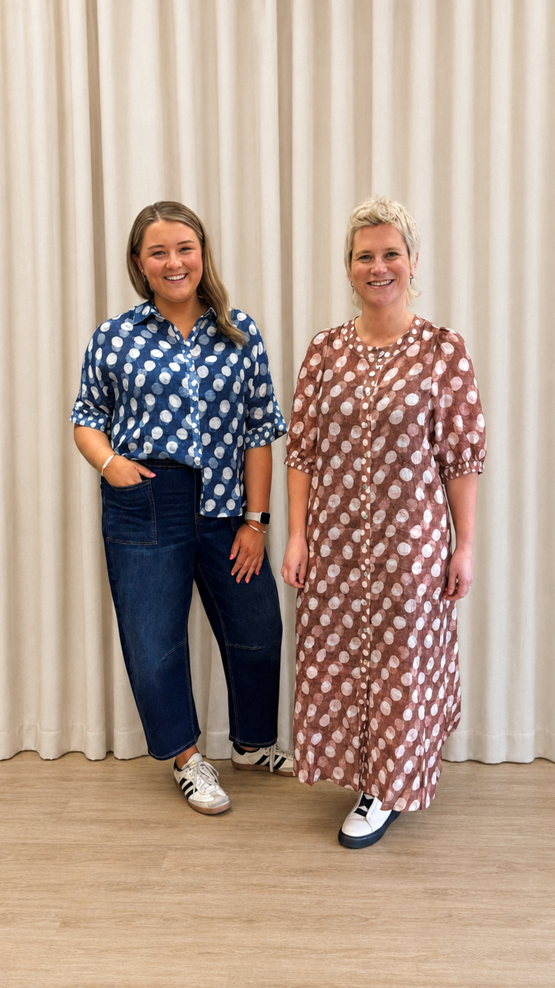 style items clothing on different bodies